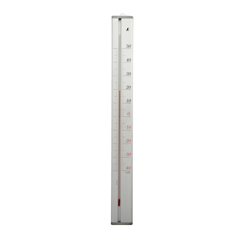 シンワ　アルミ寒暖計７５ｃｍ