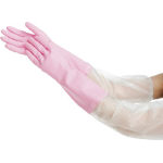 ショーワ　Ｎｏ１４０腕カバー付厚手　Ｍサイズ　ピンク