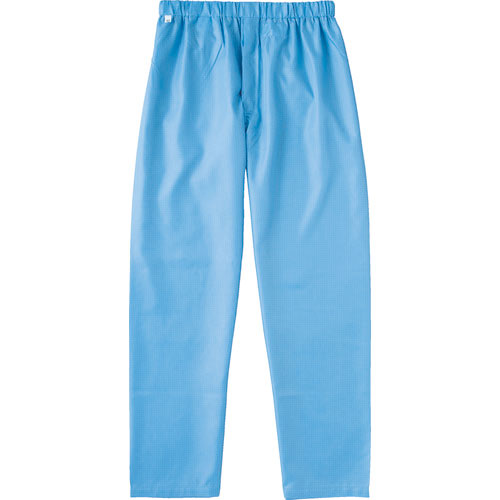 TRUSCO 制電糸グリッド仕様パンツ ブルー M_