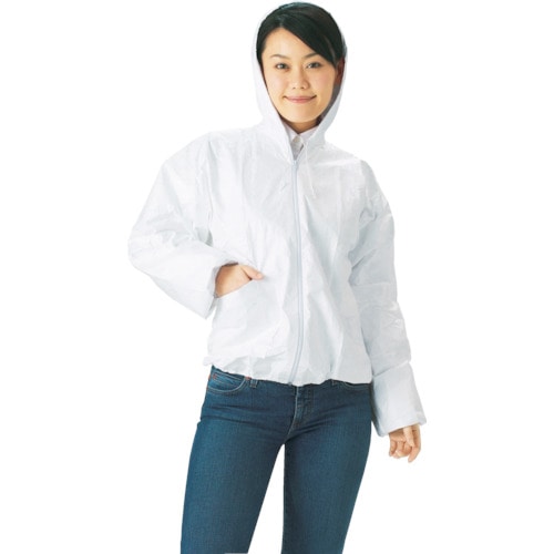 ＴＲＵＳＣＯ　タイベック製作業服　フード付ジャンパー　Ｍ＿