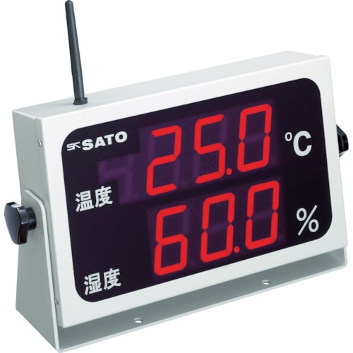 佐藤　コードレス温湿度表示器（８１０２－００）＿