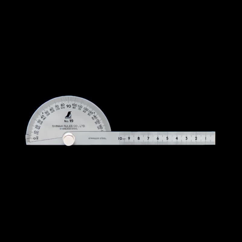 シンワ　ステンプロトラクターＮＯ．１９