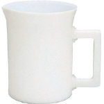 フロンケミカル フッ素樹脂(PTFE) 手付ビーカー 3L_