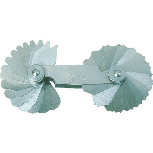 ＴＲＵＳＣＯ　ラジアスゲージ　測定範囲７．５～１５．０　３２枚組＿