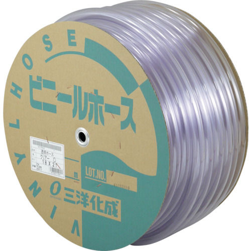 サンヨー 透明ホース18×21 50mドラム巻_ の通販 サンヨー 透明ホース18×21 50mドラム巻_ の通販