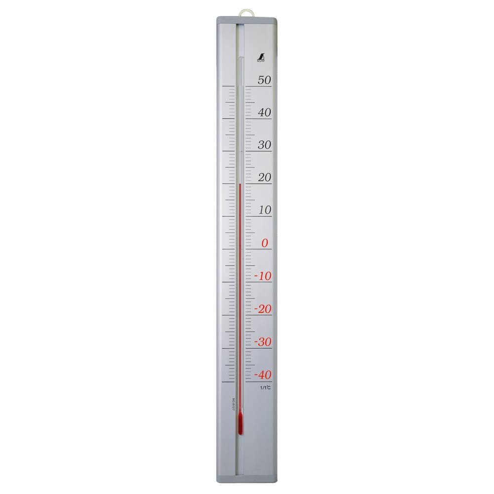 シンワ　アルミ寒暖計６０ｃｍ