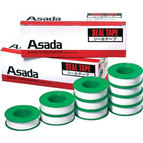 アサダ シールテープ13mm×15m (10巻入)_