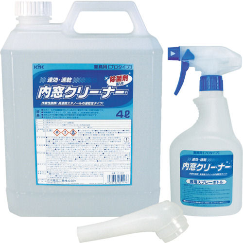 ＫＹＫ　プロタイプ　内窓クリーナー４Ｌ＿