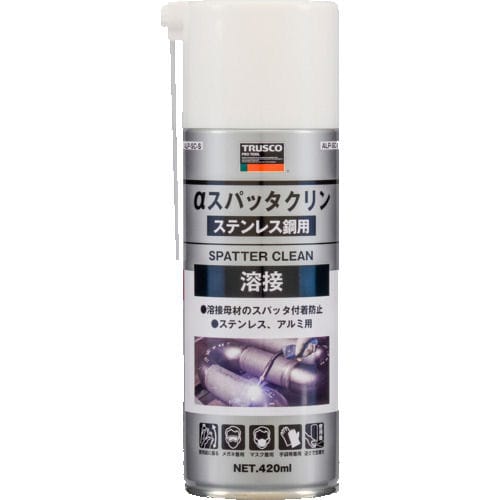 ＴＲＵＳＣＯ　αスパッタクリン　ステンレス鋼用　４２０ｍＬ＿
