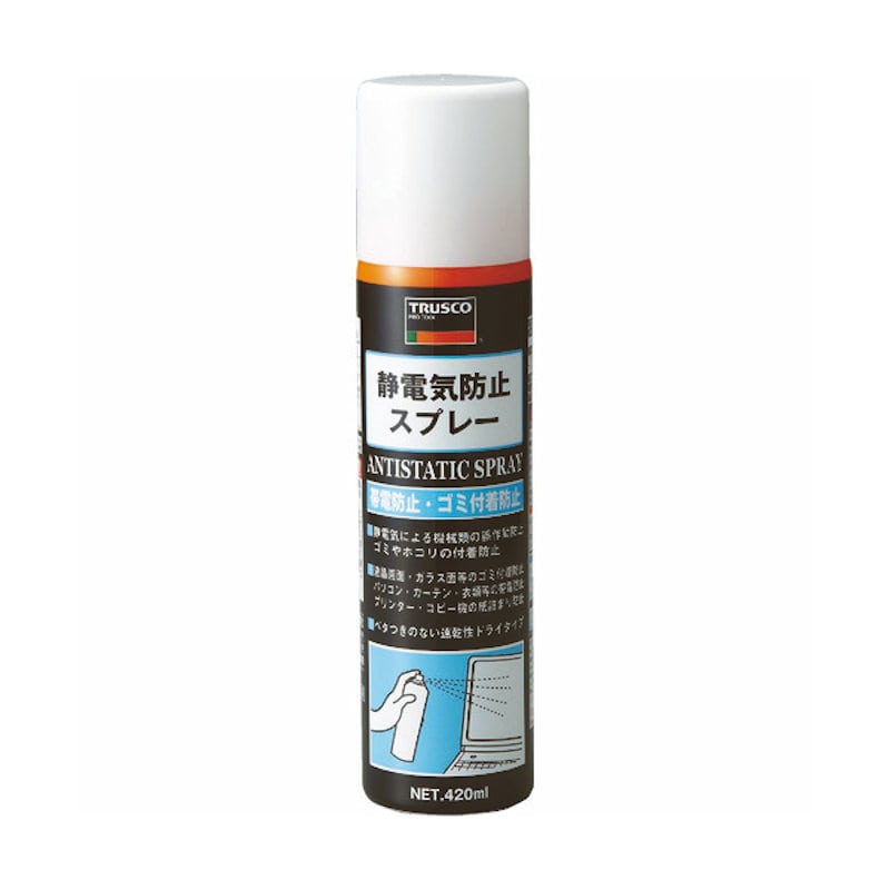ＴＲＵＳＣＯ　静電気防止スプレー　４２０ｍＬ＿