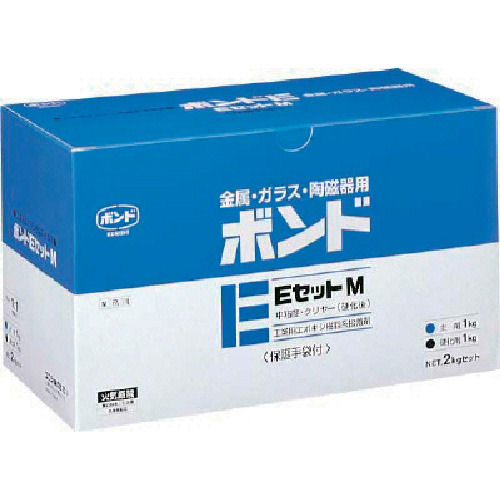 コニシ ボンドEセットM 2kgセット(箱)中粘度_