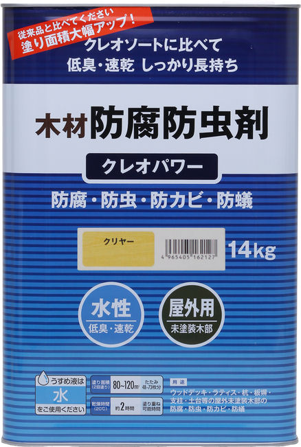 和信ペイント　クレオパワー　クリヤー　１４ｋｇ