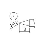 白光　こて先　Ｂ型（Ｚ）＿