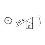白光　こて先　０．４Ｂ型＿