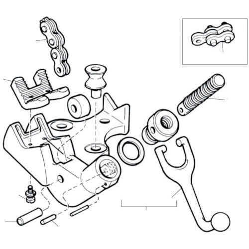 RIDGE E-1704-X ワッシャー付スクリュ_