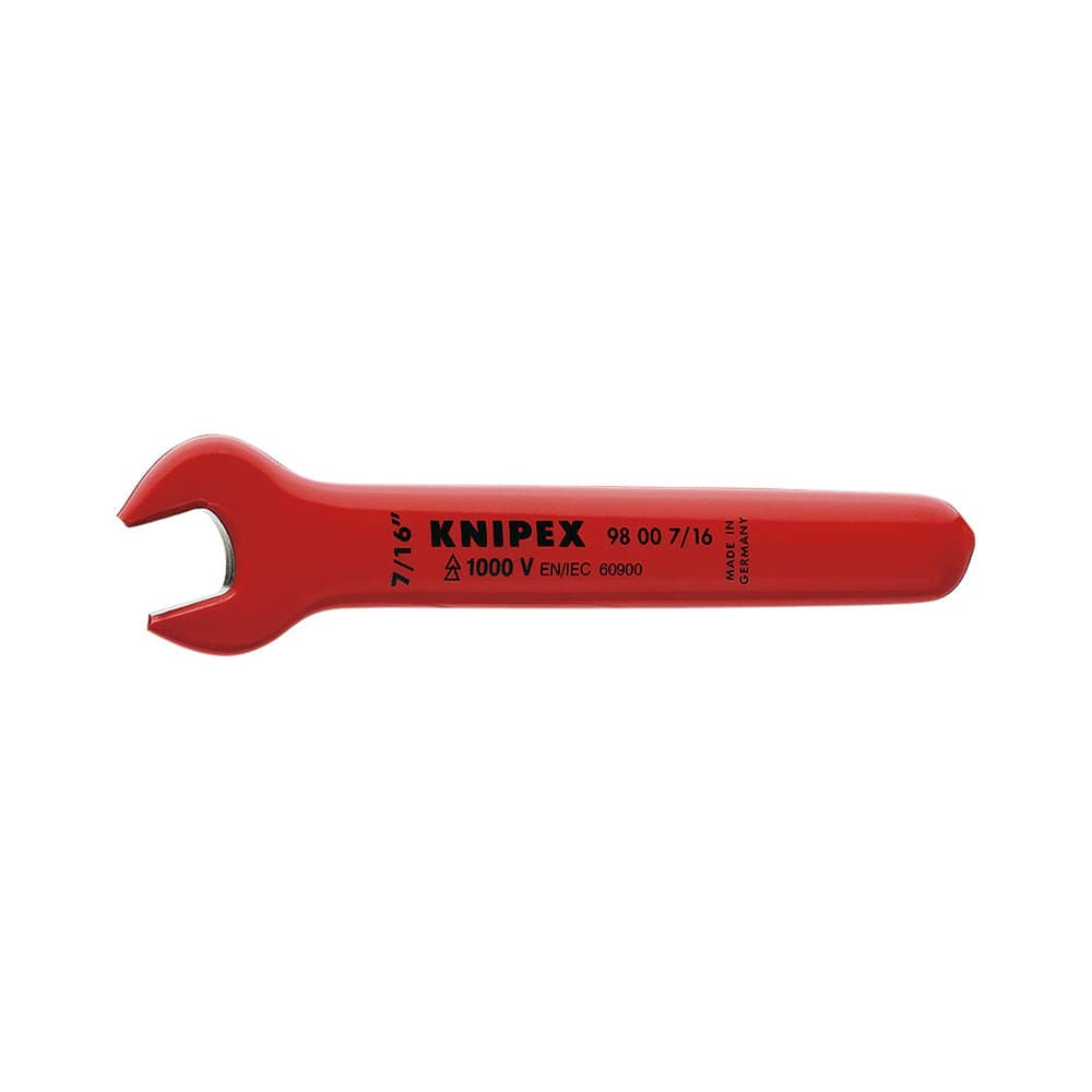 ＫＮＩＰＥＸ（クニペックス）　１０００Ｖ　インチサイズ　絶縁スパナ　７／１６　９８００－７／１６