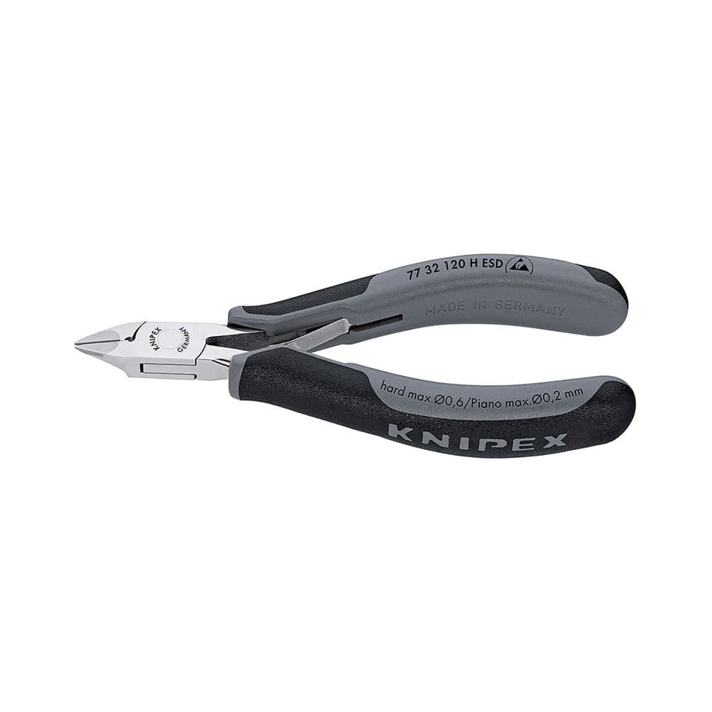 KNIPEX(クニペックス) 超硬刃エレクトロニクスニッパー 120mm 7732-120HESD