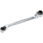 TONE 両頭ラチェットめがねレンチ 75度 対辺寸法16x18全長258mm RM75A-1618_