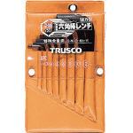 ＴＲＵＳＣＯ　六角棒レンチセット　８本組＿