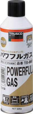 ＴＲＵＳＣＯ　パワフルトーチ　替ガスボンベ　寒冷地＿