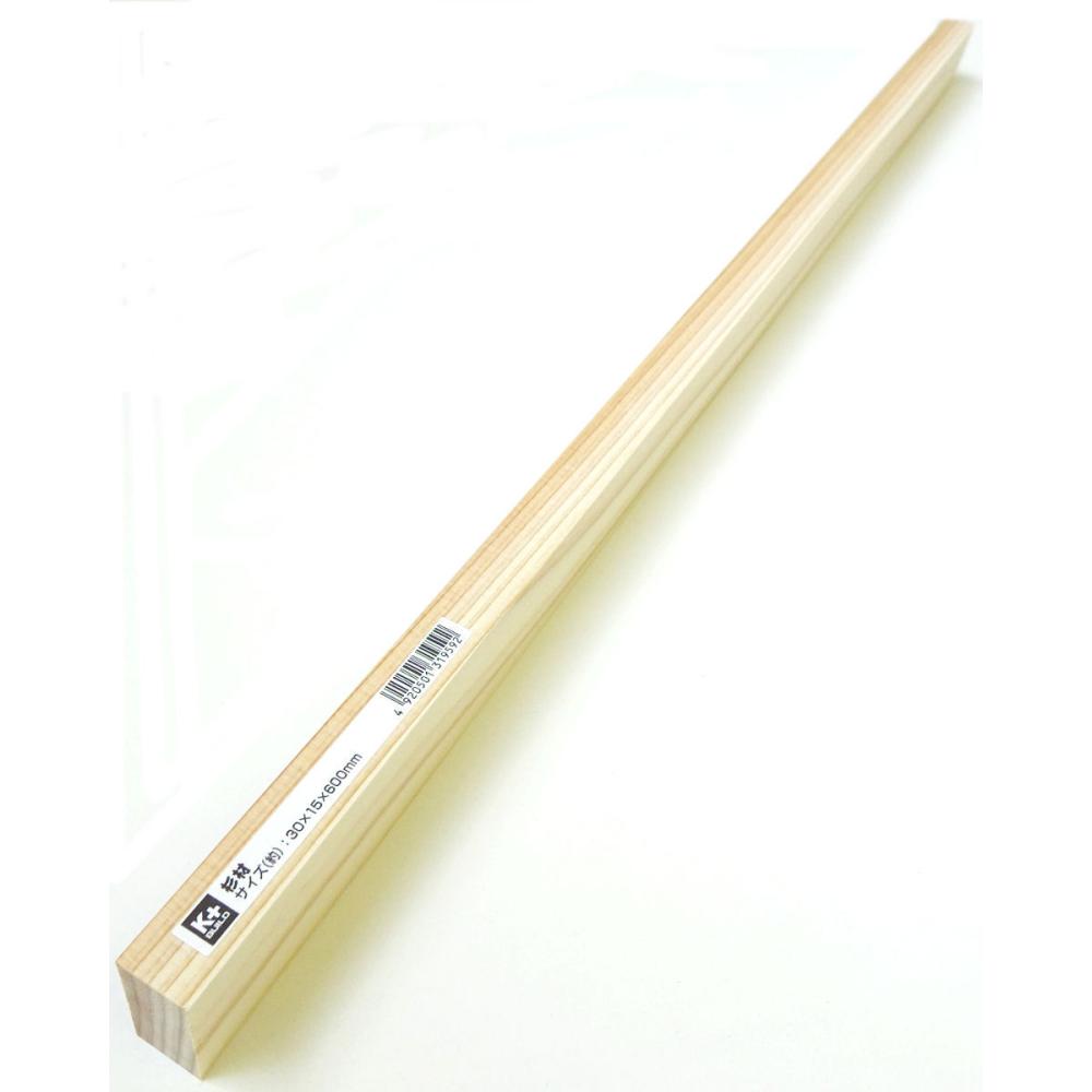 Ｋ＋杉材　１５×３０×６００ｍｍ