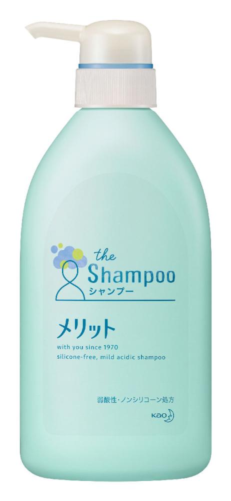 花王　メリット　シャンプー　本体　４８０ｍＬ