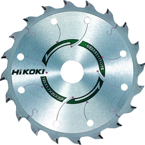 HiKOKI(旧日立工機) スーパーチップソー(サイディング用) 125_