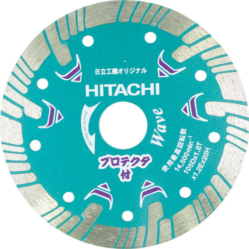 HiKOKI(旧日立工機) ダイヤモンドカッター150mmX22(波_