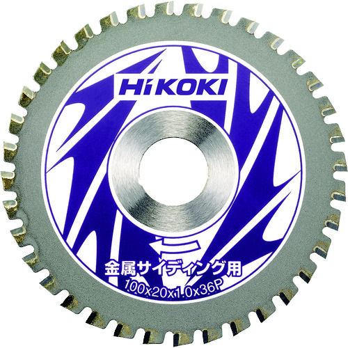 HiKOKI(旧日立工機) チップソー(金属サイディング用) 100mm_
