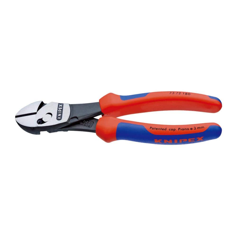 ＫＮＩＰＥＸ　ツインフォースニッパー　１８０ｍｍ　コンフォートハンドル　７３７２－１８０