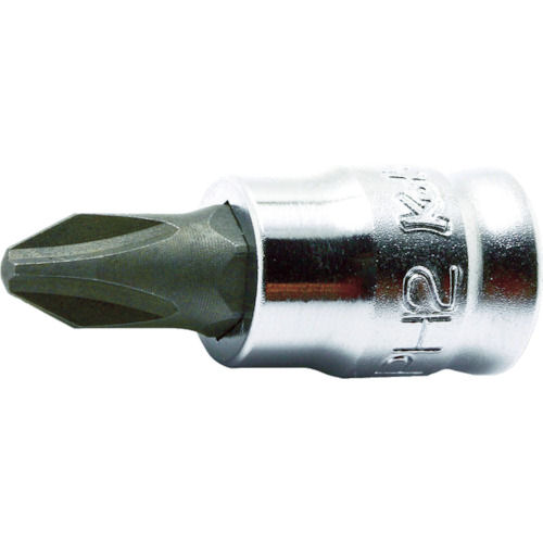 コーケン　Ｚ－ＥＡＬ　プラスビットソケット差込角６．３５ｍｍ　サイズＮＯ．２＿
