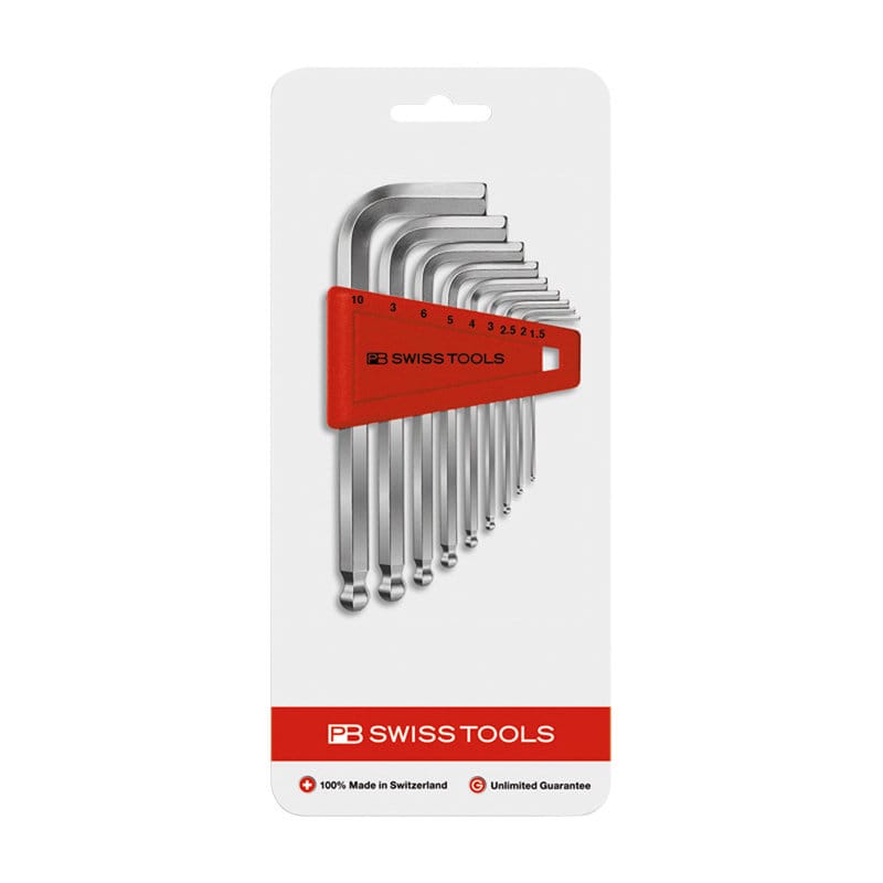 ＰＢ　ＳＷＩＳＳ　ＴＯＯＬＳ　ボール付六角棒レンチセット２１２Ｈ－１０ＣＮ