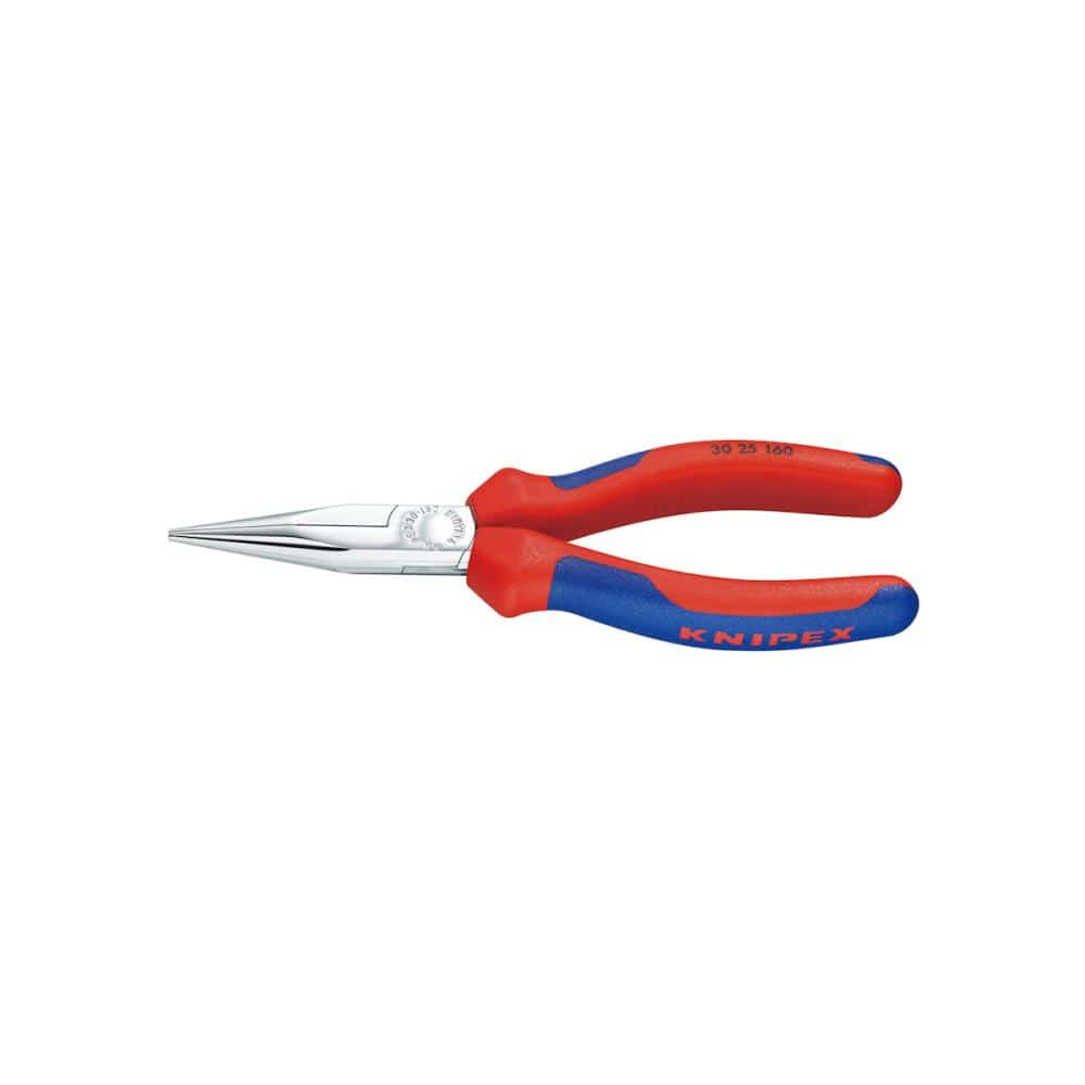 ＫＮＩＰＥＸ　ロングノーズプライヤー　１６０ｍｍ　コンフォートハンドル　３０２５－１６０