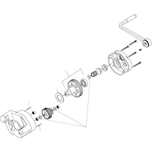 ＲＩＤＧＩＤ　チェーン　ピン　Ｆ／ＨＣ－３００＿