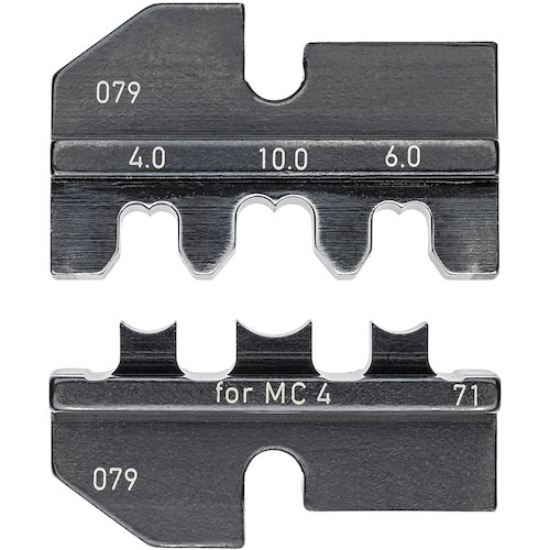 KNIPEX 9749-71 クリンピングダイス MC4用_