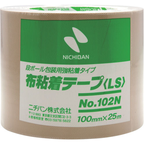 ニチバン 布粘着テープ102N100ミ_