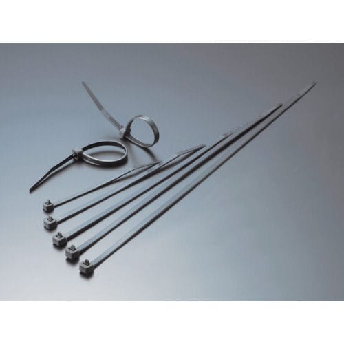 TRUSCO リリースタイ 幅4.8mmX300mm 最大結束88 耐候性_