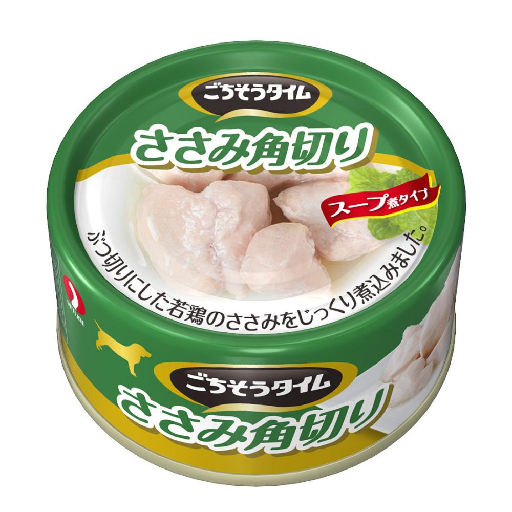 ごちそうタイム缶　ささみ角切り　８０ｇ　ＧＴ３８