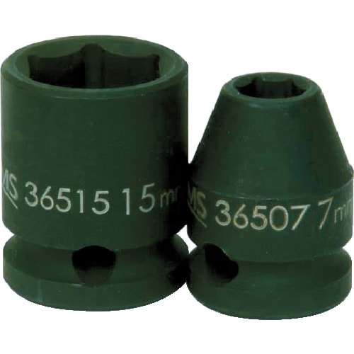 WILLIAMS 3/8ドライブ ショートソケット 6角 18mm インパクト_