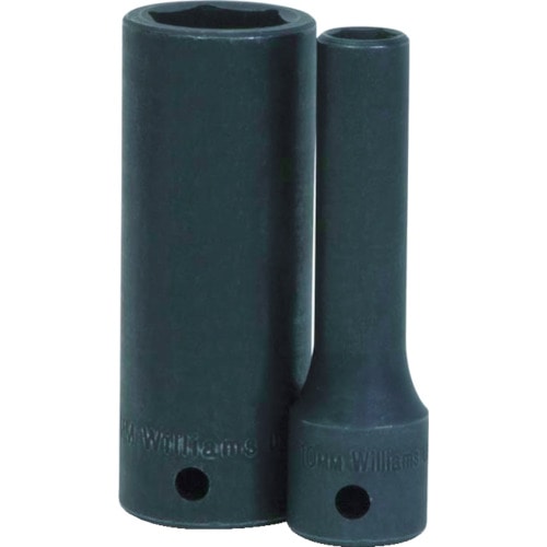 WILLIAMS 1/2ドライブ ディープソケット 6角 15mm インパクト_