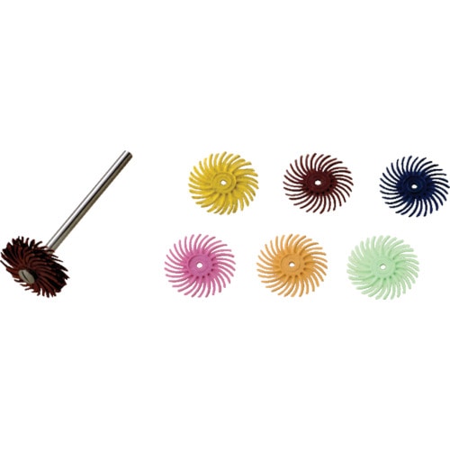 3M ラジアル・ブリッスルディスク パーミス ピンク 19.1mm_