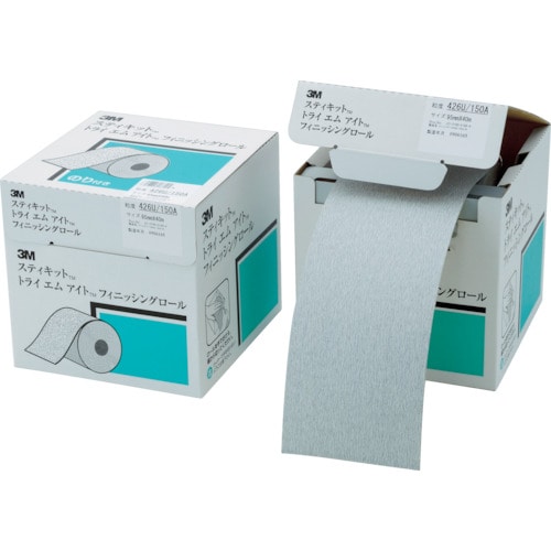 3M スティキット フィニッシングロール 426U #180 75mmX40m_