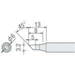 グット　替こて先５Ｃ型ＰＸ２／ＳＶＳ用＿