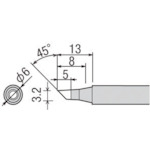 グット 替こて先3BC型PX2/PX3/SVS用_