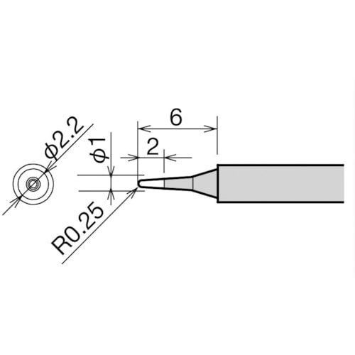 グット　替こて先　１．５Ｋ型　ＲＸ－８１２ＡＳ／８０２ＡＳ＿