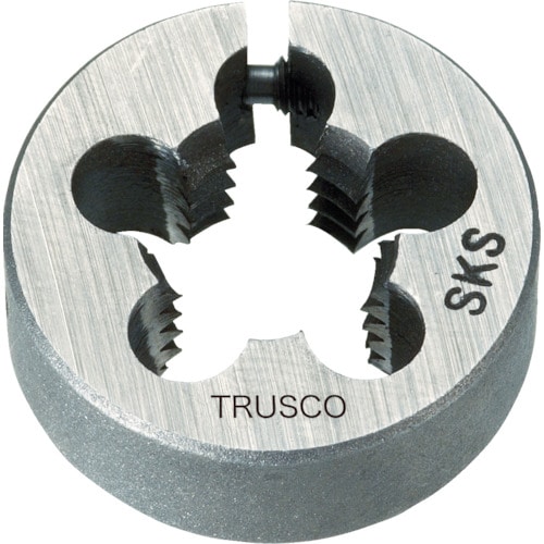 TRUSCO 丸ダイス SKS ユニファイ細目 50径 1UNF12_