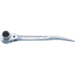 TOP 逆シノ曲がりラチェットレンチ ショートラチェットレンチ 17X21mm_