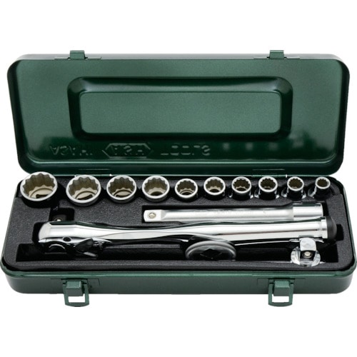 ＡＳＨ　レボウェイブソケットレンチセット１２．７□×１４ＰＣＳ＿