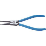 TOP スナップリングプライヤ 軸用直爪 125mm使用範囲10~25mm_