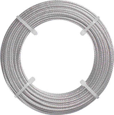 TRUSCO ステンレスワイヤロープ Φ1.0mmX5m_